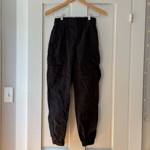 American Eagle Black Cargo Pants